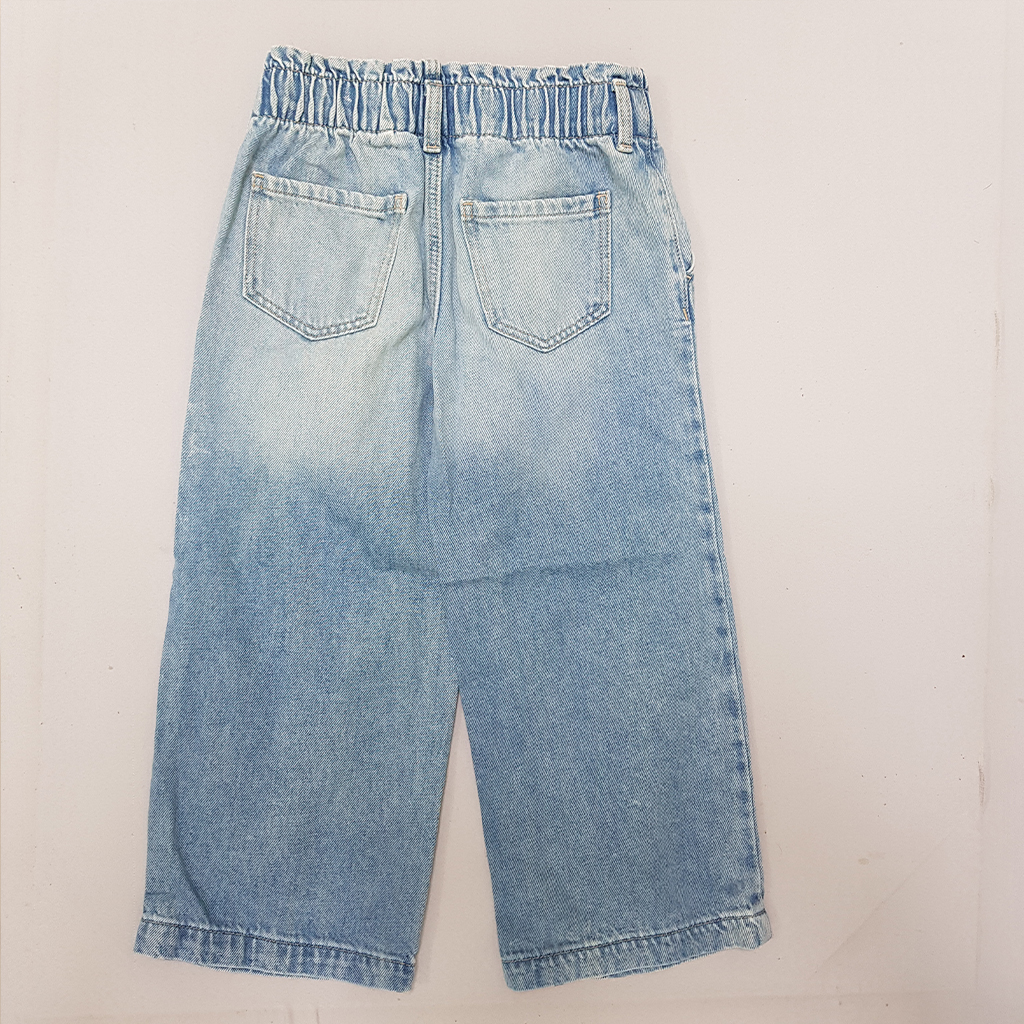 شلوار جینز دخترانه 27710 سایز 1.5 تا 12 سال کد 2 مارک H&M