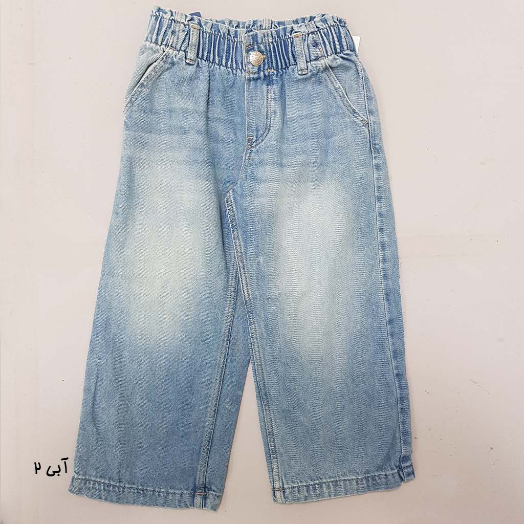 شلوار جینز دخترانه 27710 سایز 1.5 تا 12 سال کد 2 مارک H&M