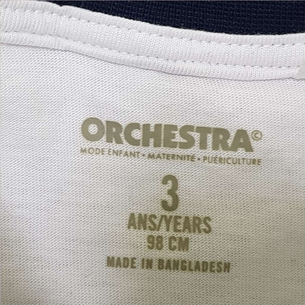 تاپ پسرانه 28146 سایز 3 تا 10 سال کد 2 مارک Orchestra