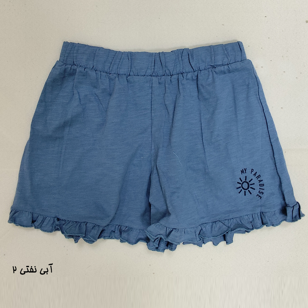 شلوارک دخترانه 28281 سایز 3 تا 14 سال مارک ZY