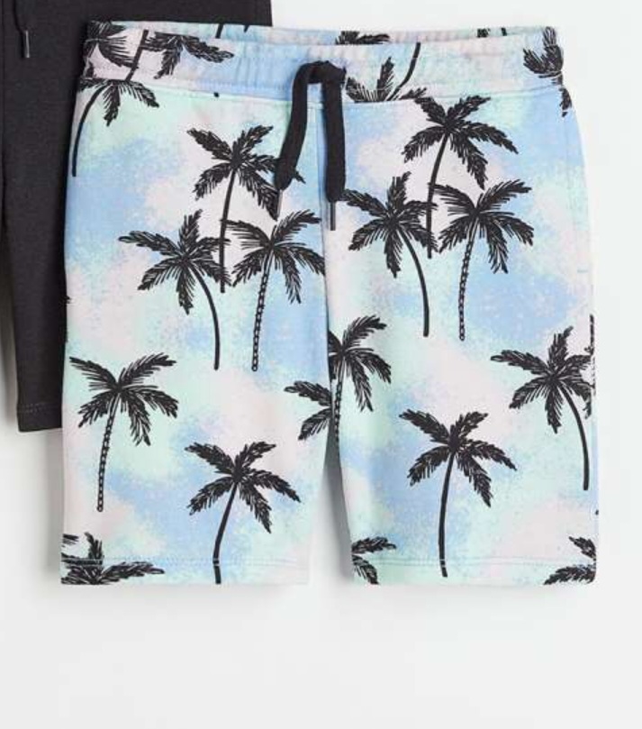 شلوارک پسرانه 28198 سایز 2 تا 11 سال مارک H&M