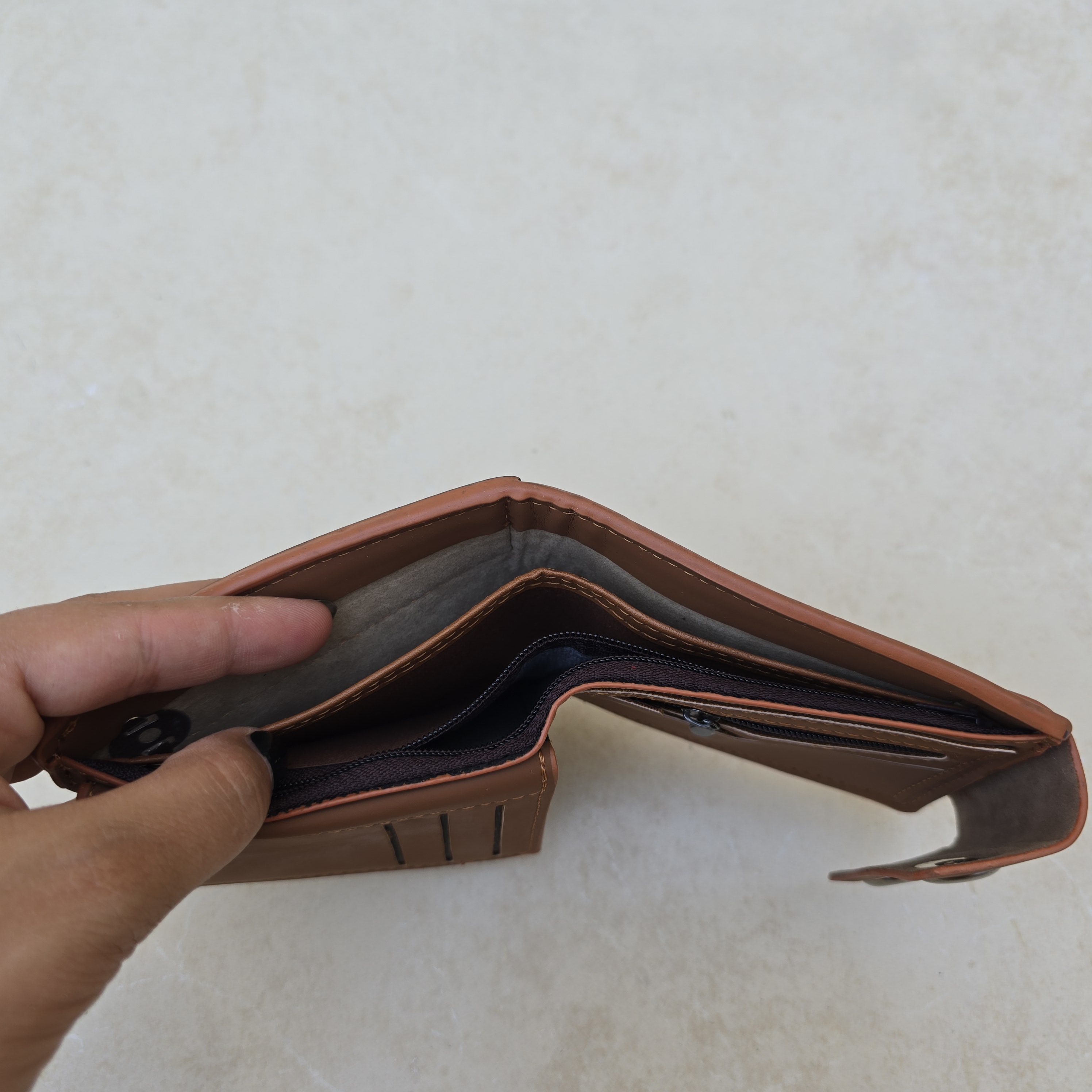 کیف پول چرم مردانه 405 کد 7