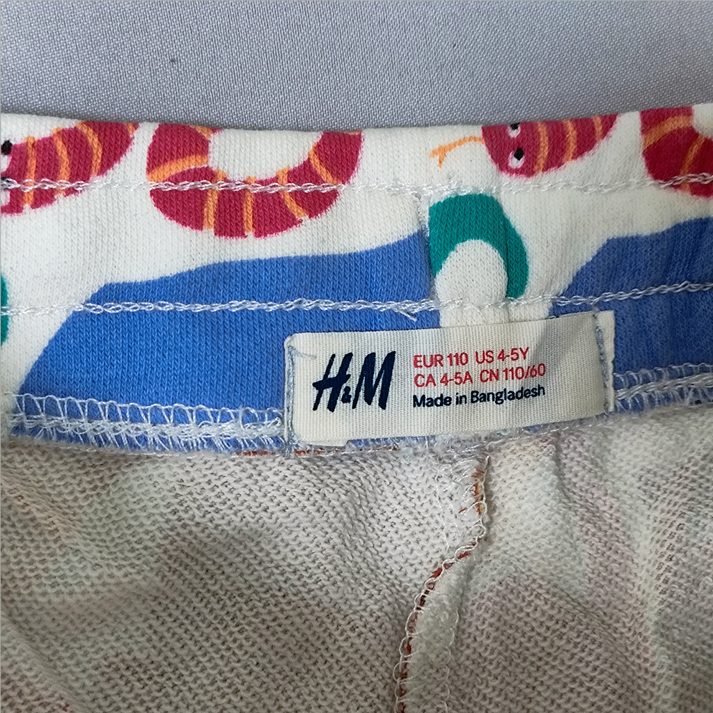 شلوارک پسرانه 28198 سایز 2 تا 11 سال مارک H&M   *