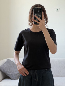 تیشرت نخ پنبه زنانه کد 417708