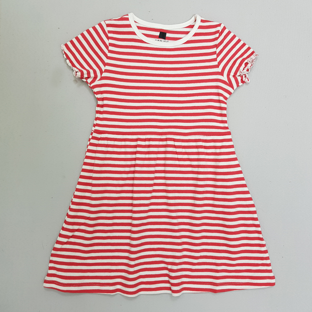 سارافون دخترانه 28318 سایز 1.5 تا 10 سال کد 1 مارک H&M