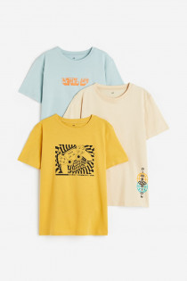 تی شرت پسرانه 28409 سایز 9 تا 15 سال کد 6 مارک H&M