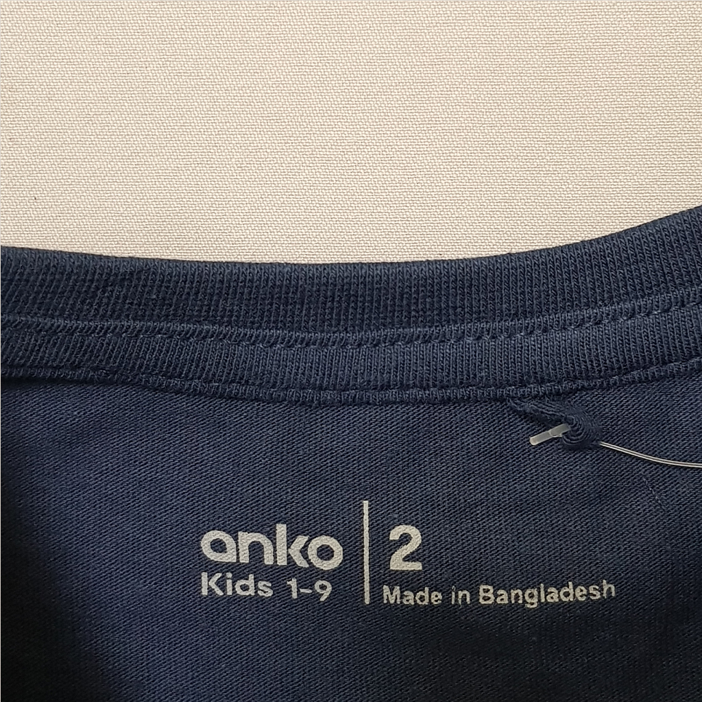 تی شرت پسرانه 28437 سایز 2 تا 9 سال مارک Anko