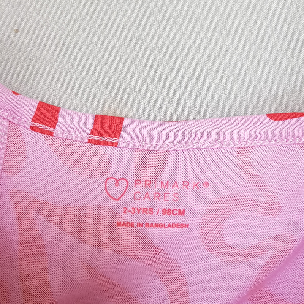 سارافون دخترانه 28528 سایز 2 تا 8 سال کد 1 مارک Primark