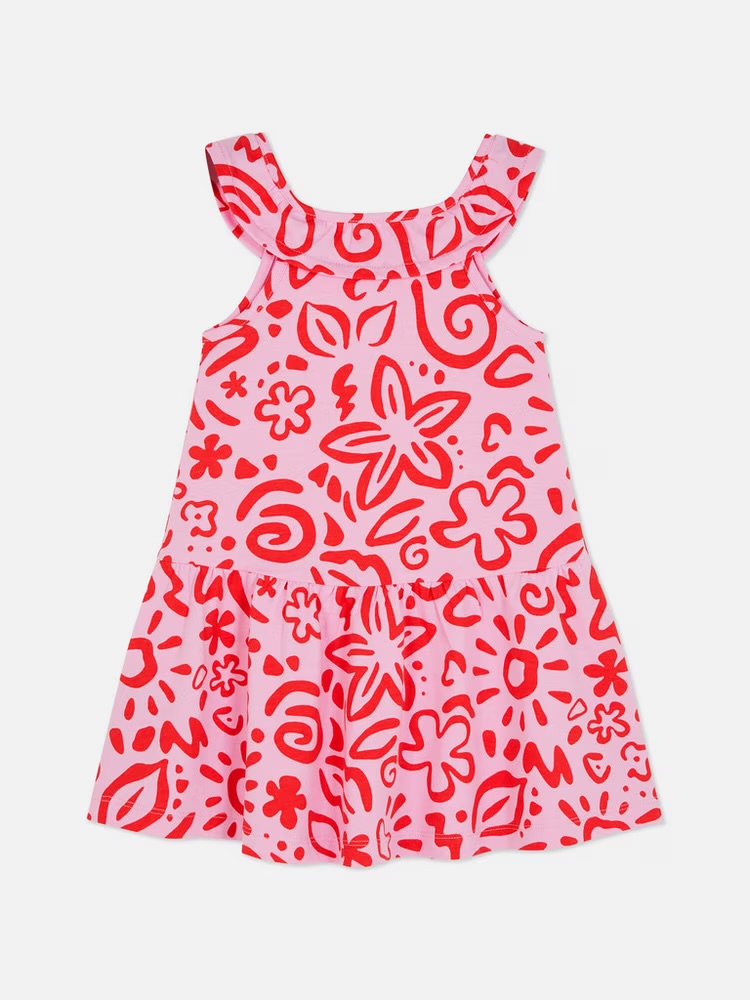 سارافون دخترانه 28528 سایز 2 تا 8 سال کد 1 مارک Primark
