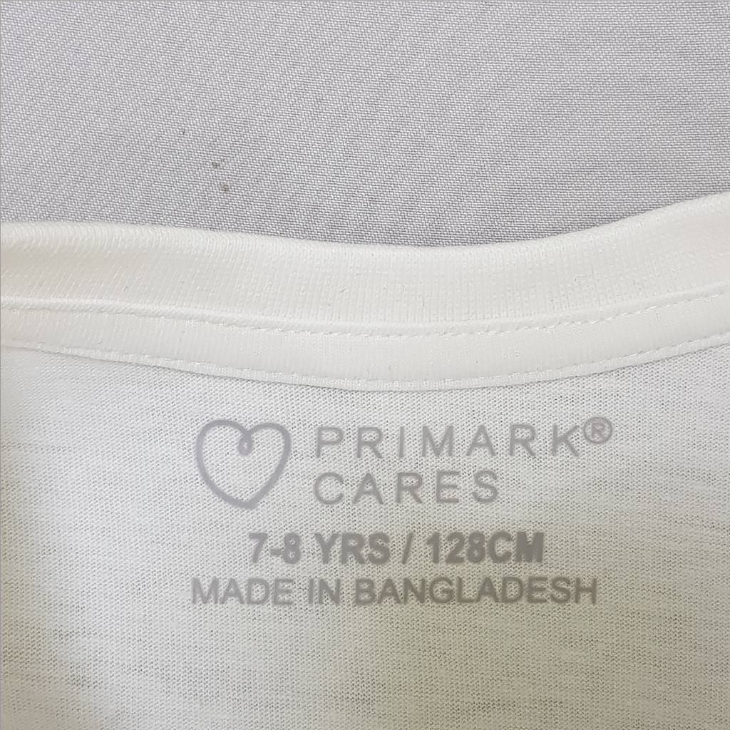 تی شرت پسرانه 28524 سایز 7 تا 15 سال کد 4 مارک Primark