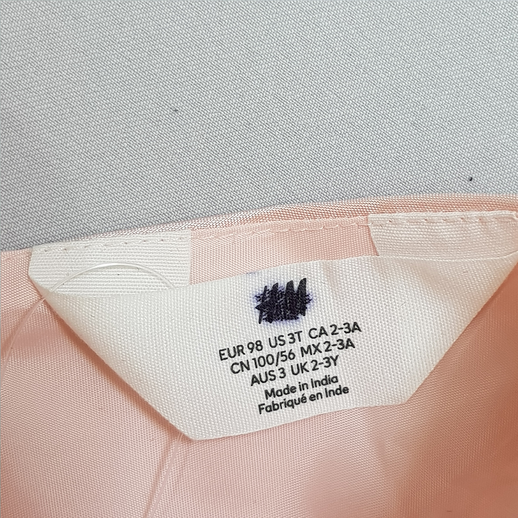 سارافون دخترانه 28504 سایز 2 تا 10 سال کد 3 مارک H&M