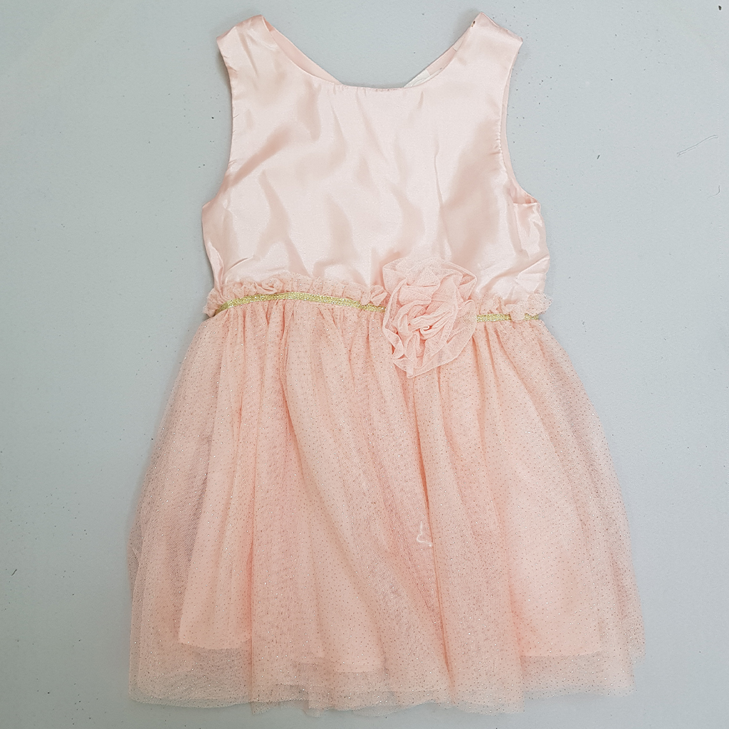 سارافون دخترانه 28504 سایز 2 تا 10 سال کد 3 مارک H&M