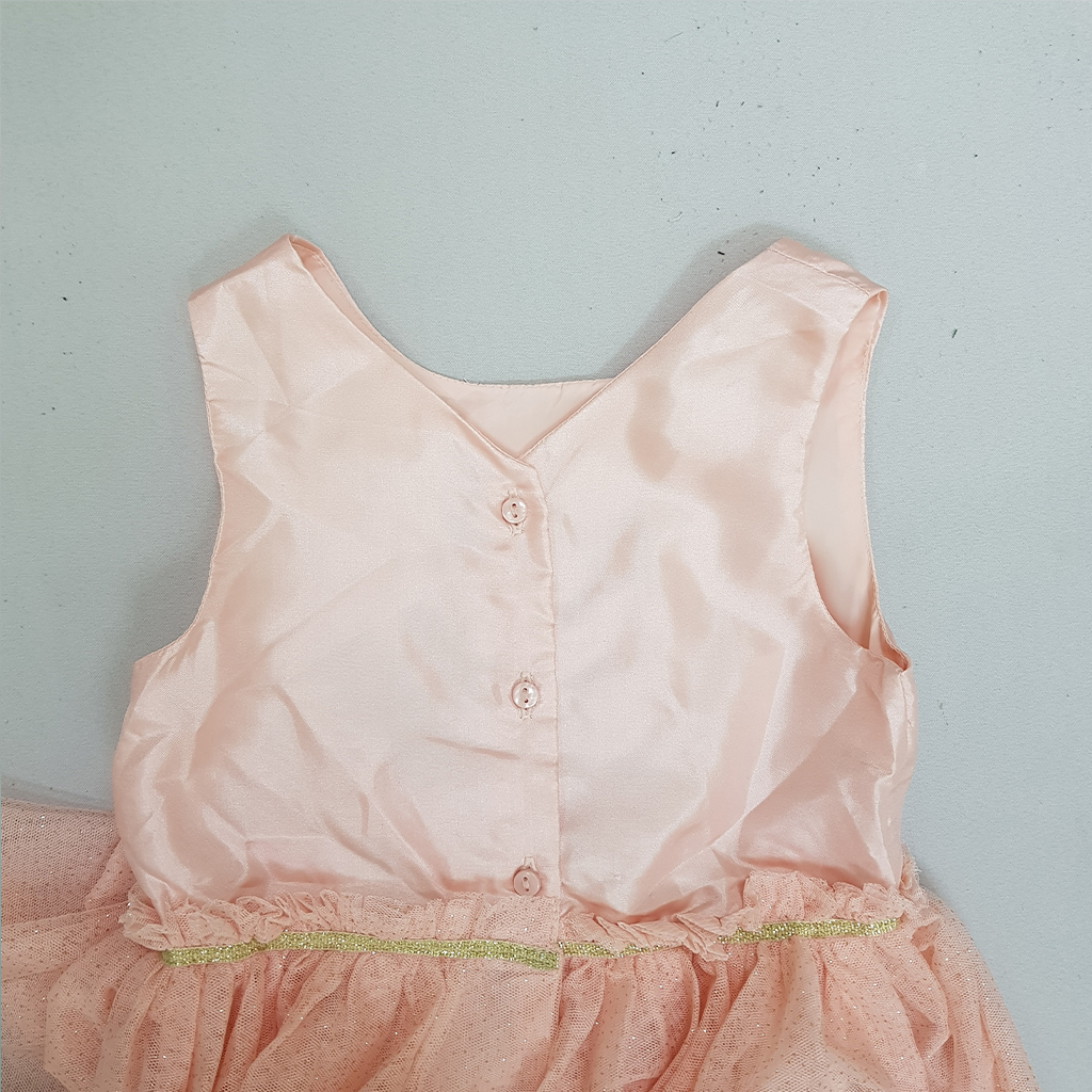 سارافون دخترانه 28504 سایز 2 تا 10 سال کد 3 مارک H&M