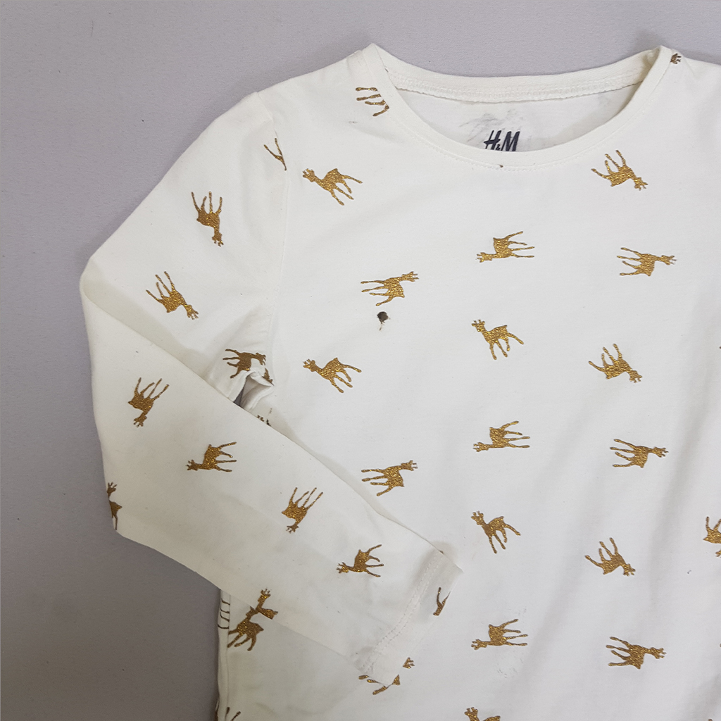 بلوز دخترانه 28460 سایز 2 تا 3 سال کد 4 مارک H&M *