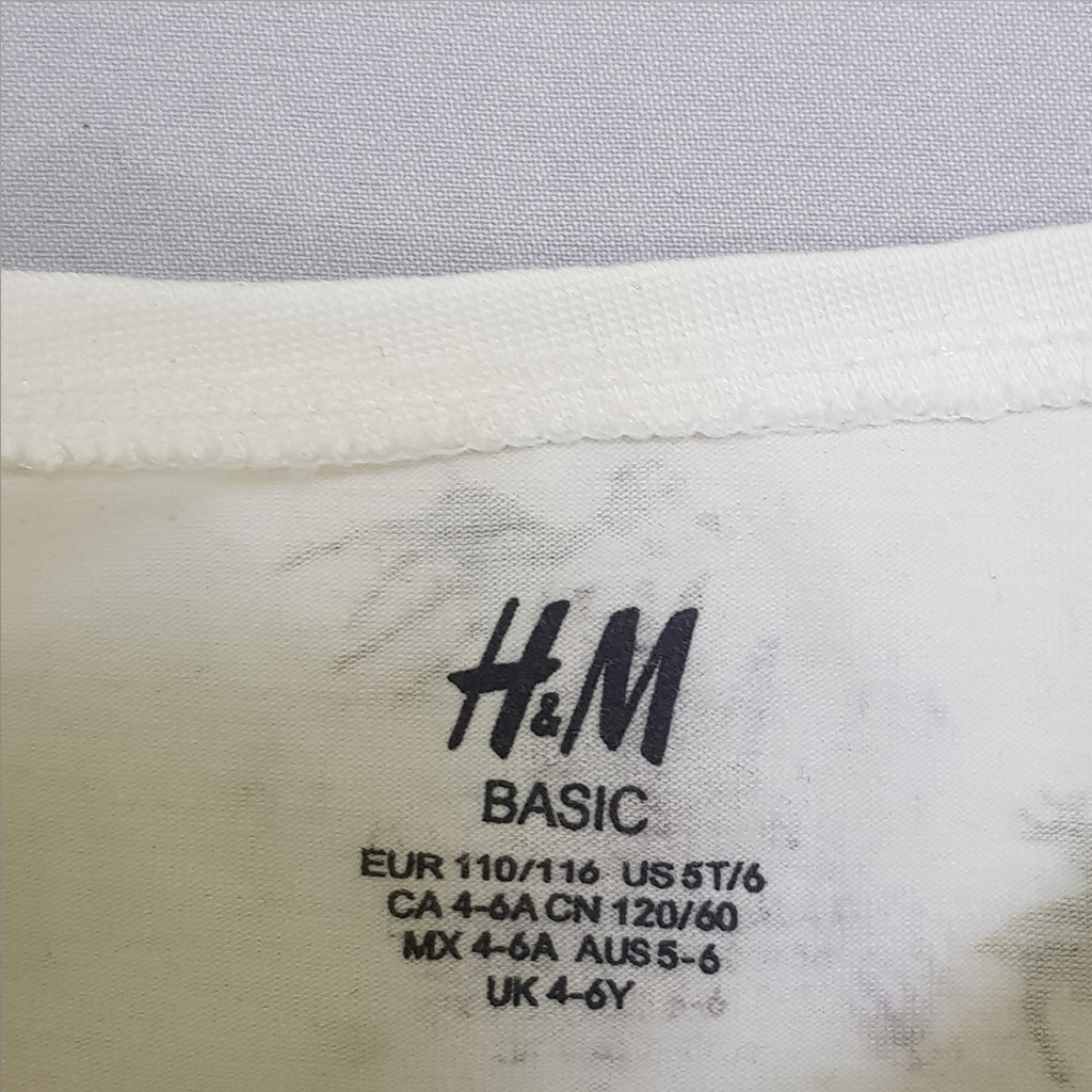 بلوز دخترانه 28460 سایز 2 تا 3 سال کد 4 مارک H&M *