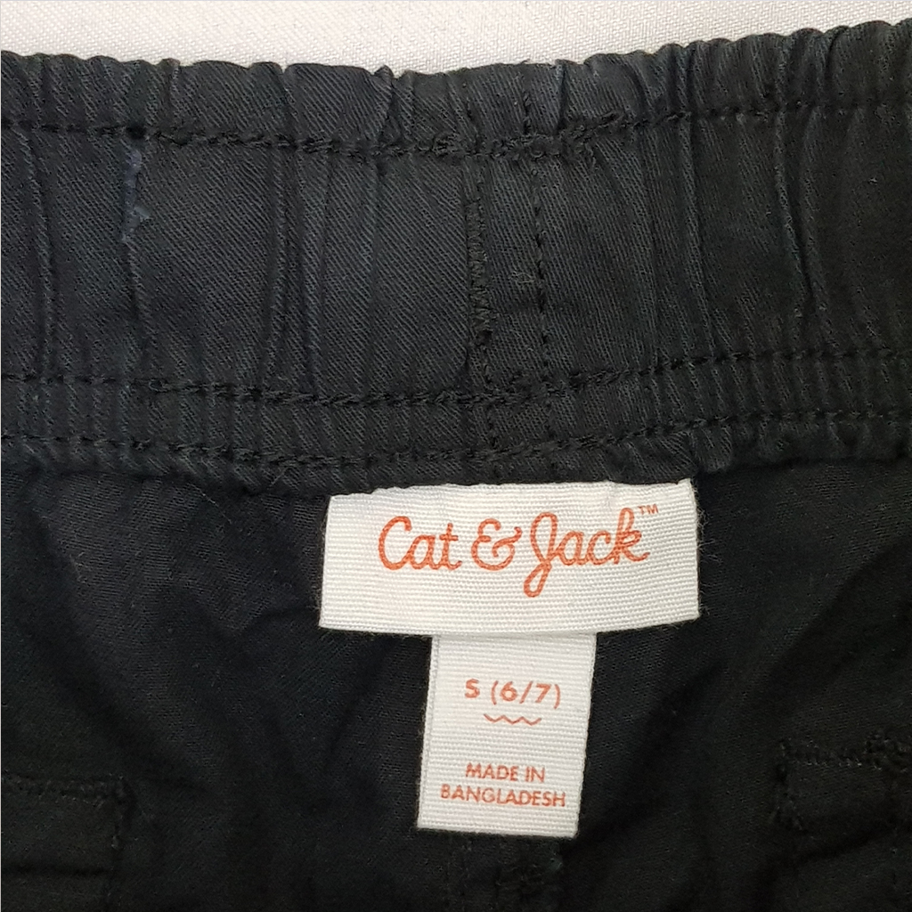 شلوارک کتان پسرانه 28519 سایز 4 تا 18 سال کد 7 مارک CAT&JACK