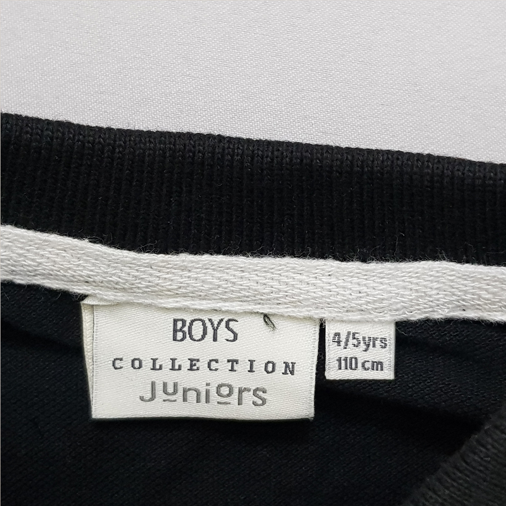 تی شرت یقه دار پسرانه 28548 سایز 1 تا 18 سال مارک JUNIORS   *