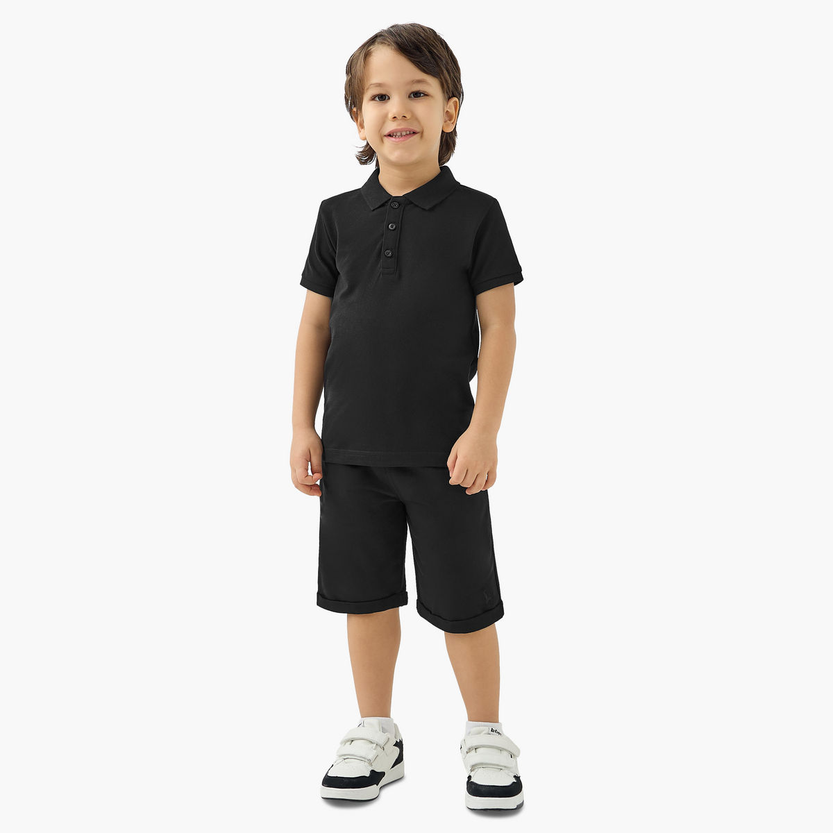 تی شرت یقه دار پسرانه 28548 سایز 1 تا 18 سال مارک JUNIORS   *