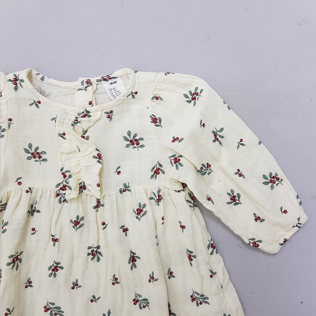 سارافون دخترانه 28483 سایز 4 ماه تا 4 سال مارک H&M   *