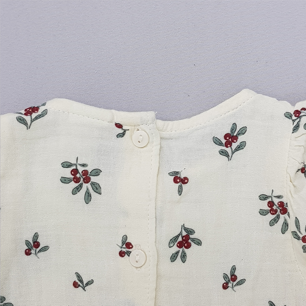 سارافون دخترانه 28483 سایز 4 ماه تا 4 سال مارک H&M   *