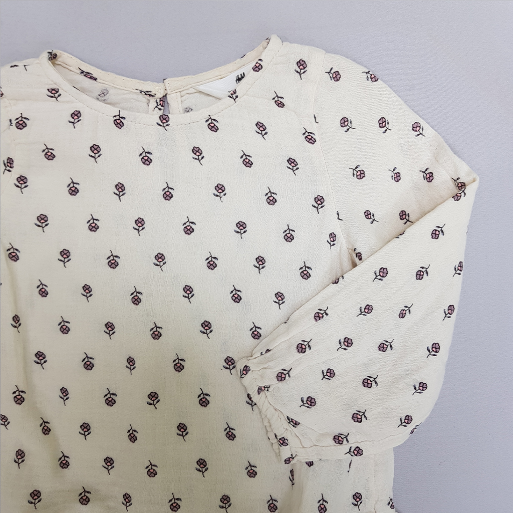 سارافون دخترانه 28497 سایز 1.5 تا 11 سال مارک H&M   *