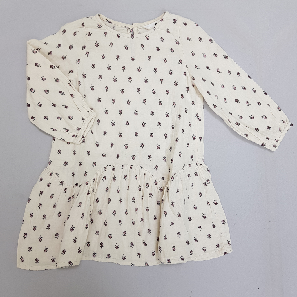 سارافون دخترانه 28497 سایز 1.5 تا 11 سال مارک H&M   *