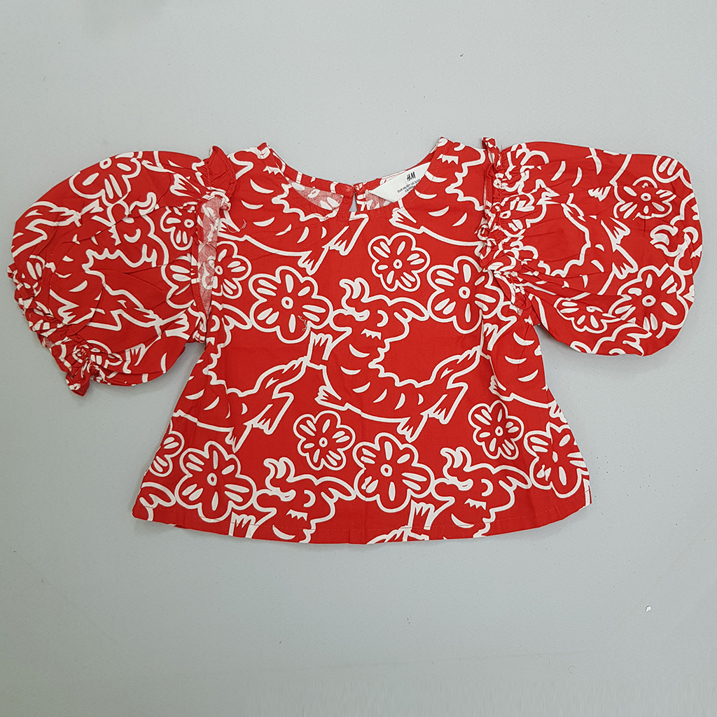 شومیز دخترانه 28599 سایز 1.5 تا 12 سال مارک H&M