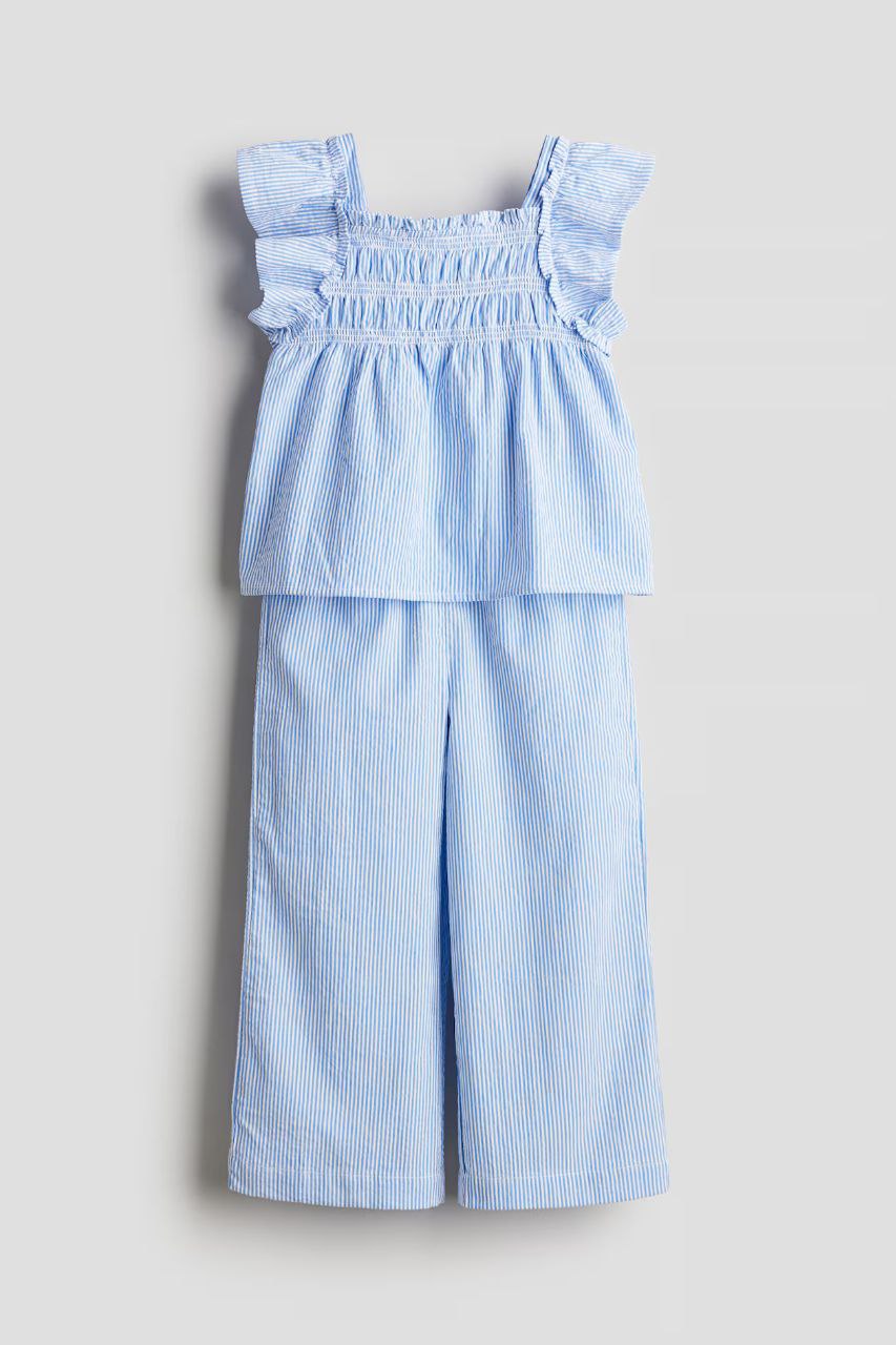 ست دخترانه 28650 سایز 1.5 تا 10 سال مارک H&M