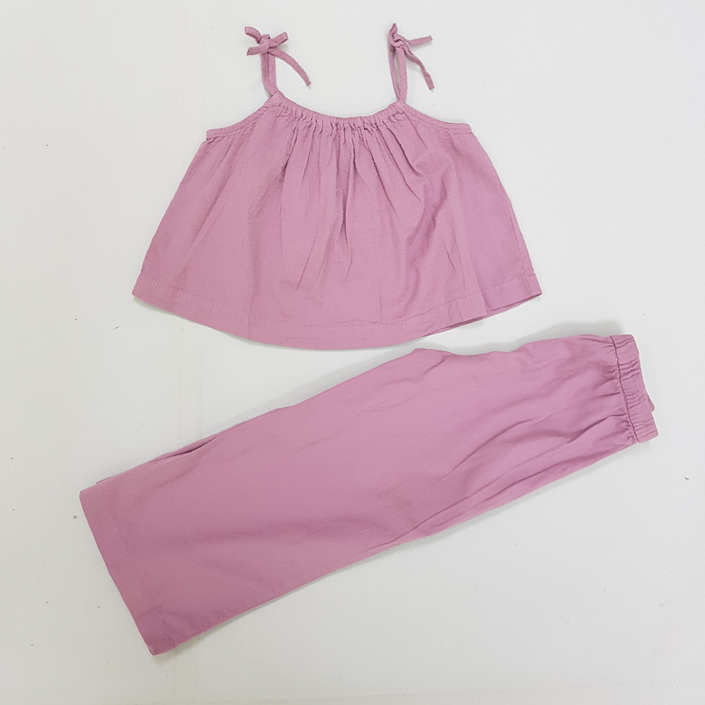 ست دخترانه 28647 سایز 2 تا 10 سال مارک H&M