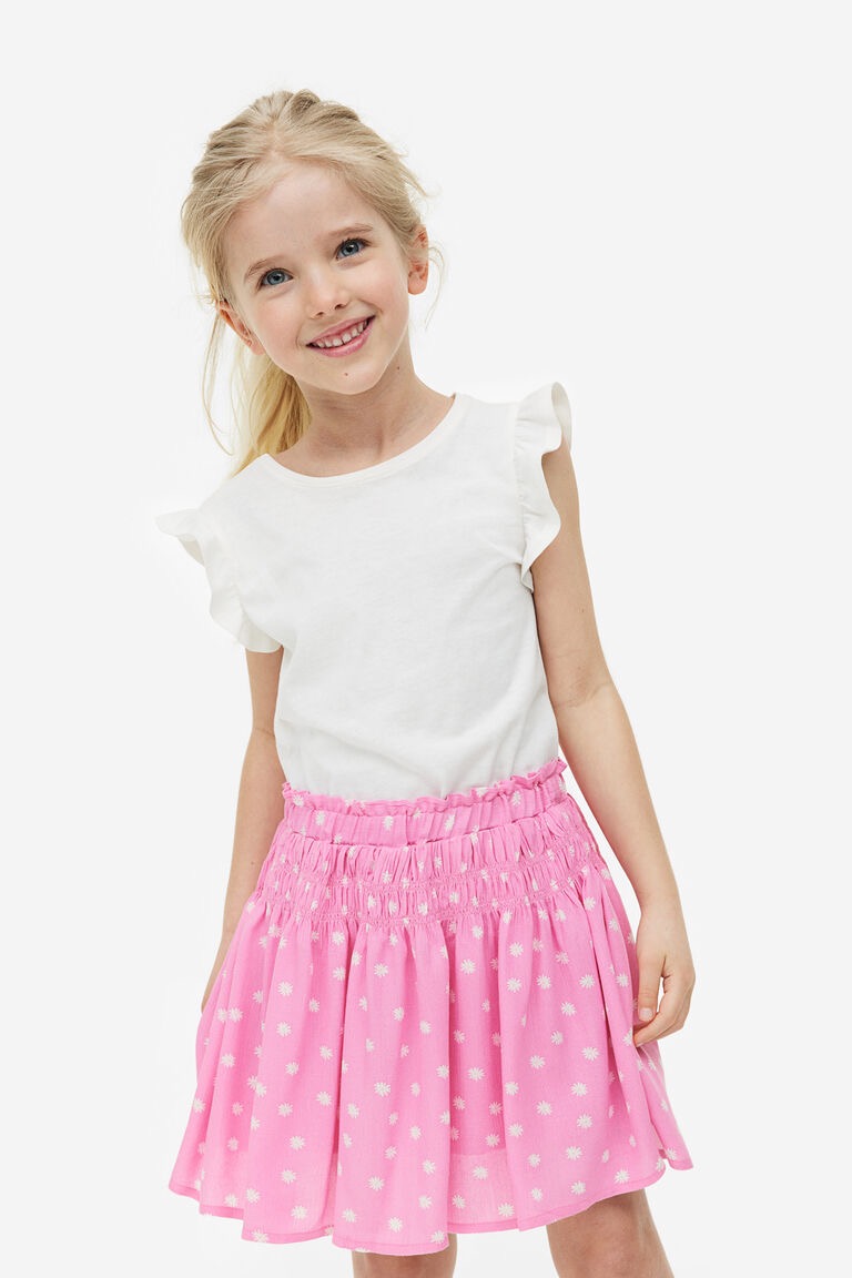 دامن دخترانه 28587 سایز 2 تا 10 سال مارک H&M