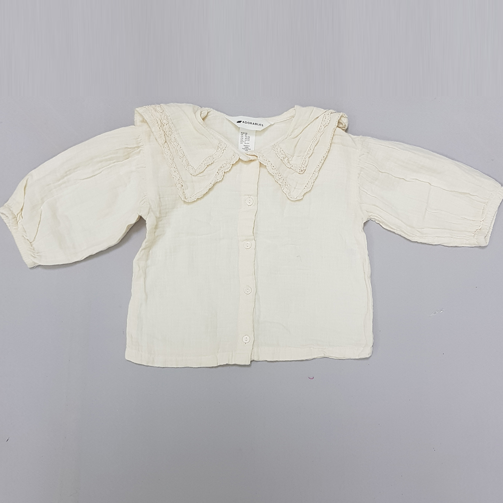 شومیز دخترانه 28606 سایز 4 ماه تا 10 سال مارک H&M