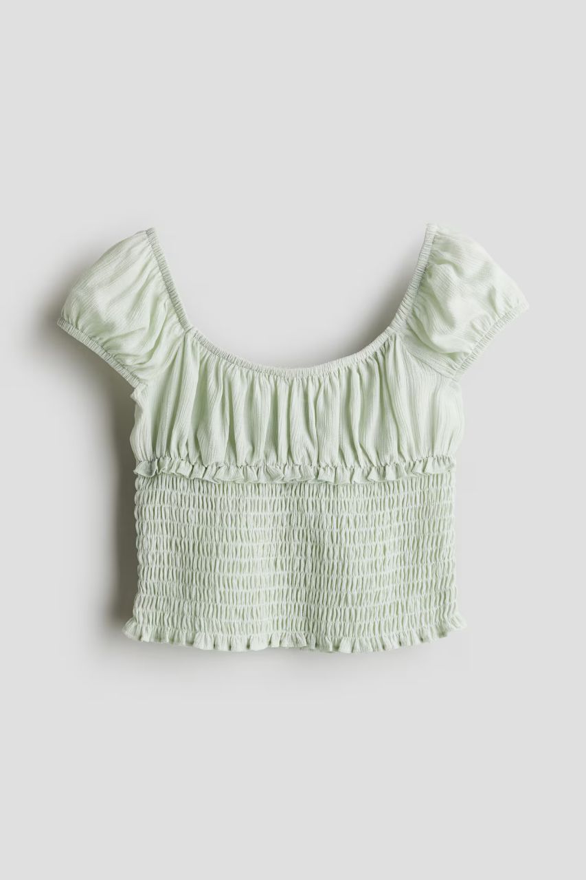 کراپ دخترانه 28682 سایز 8 تا 15 سال مارک H&M