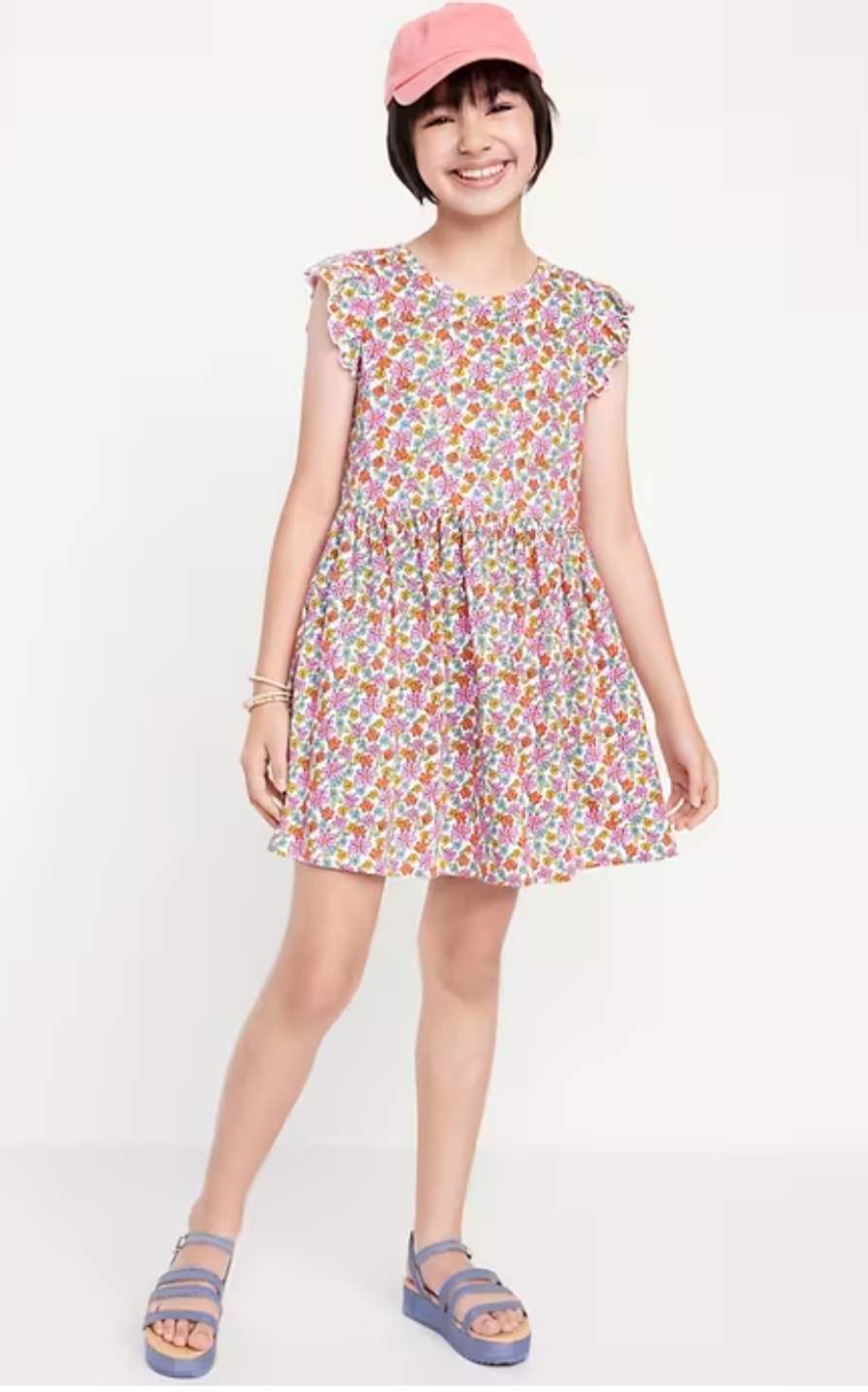 سارافون دخترانه 28676 سایز 5 تا 16 سال برندoldnavy