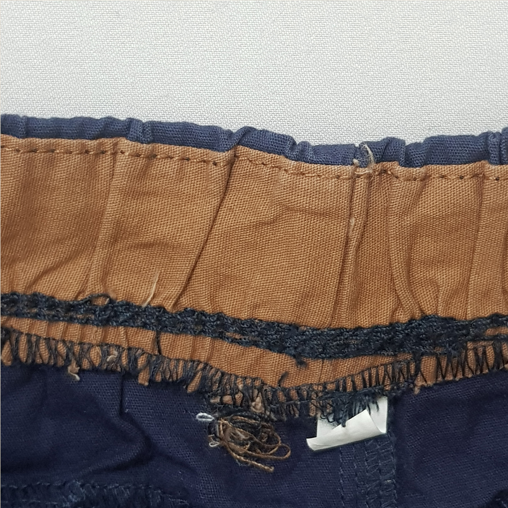 شلوارک کتان پسرانه 28688 سایز 2 تا 14 سال مارک Denim Co