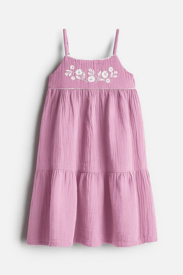 سارافون دخترانه 28630 سایز 1.5 تا 10 سال مارک H&M