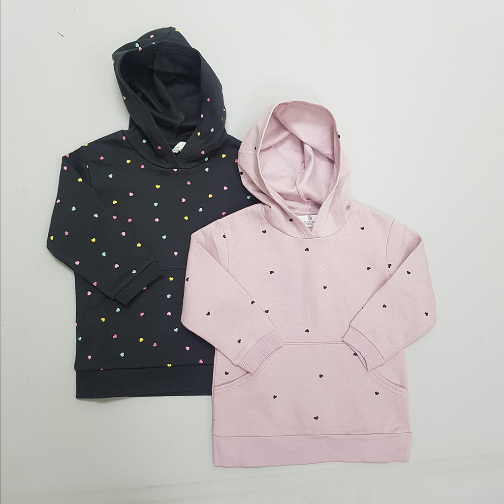 هودی دخترانه 28753 سایز 1.5 تا 10 سال کد 2 مارک H&M