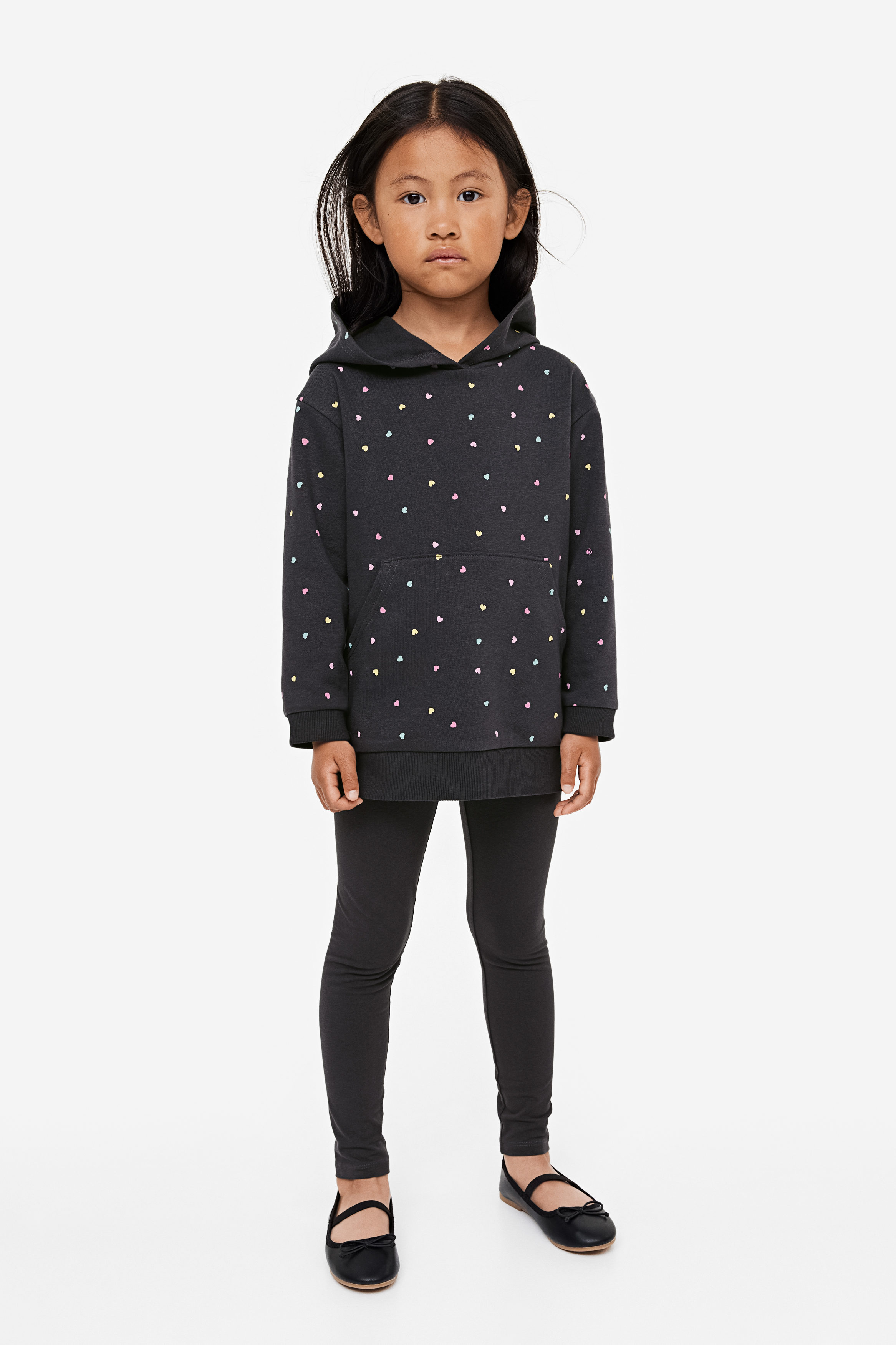 هودی دخترانه 28753 سایز 1.5 تا 10 سال کد 2 مارک H&M