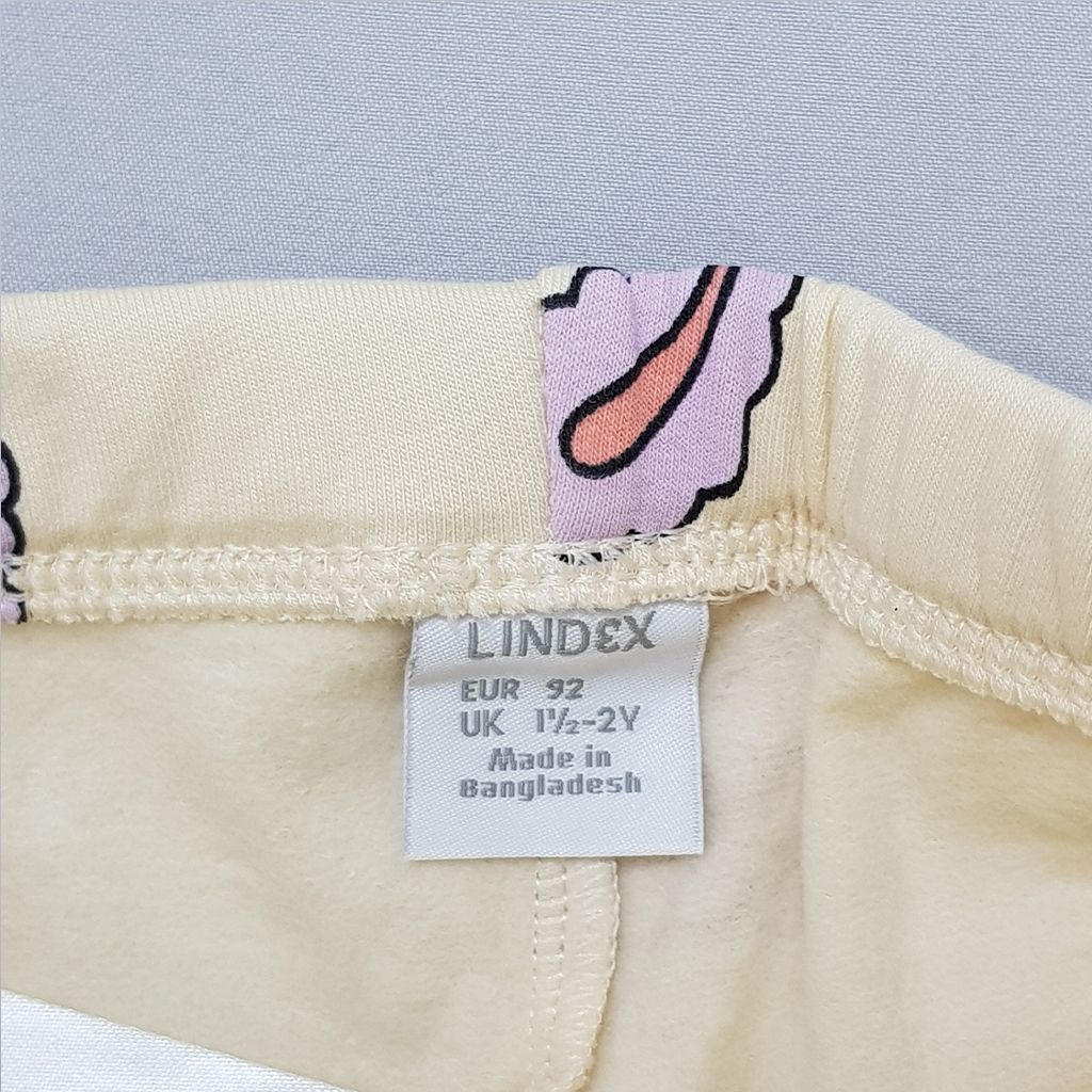 شلوار توپنبه ای دخترانه 28787 سایز 1.5 تا 8 سال کد 2 مارک LINDEX