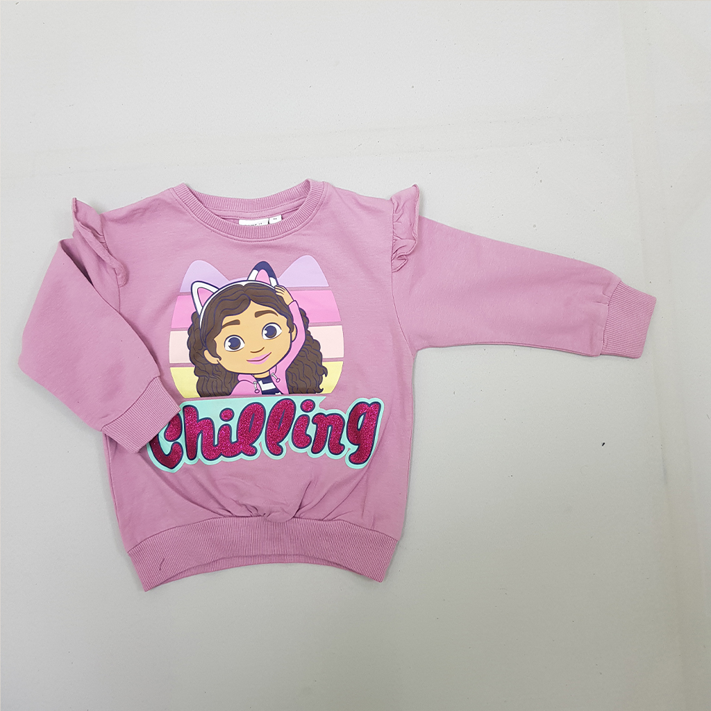 پلیور دخترانه 28738 سایز 1 تا 8 سال مارک NAME IT