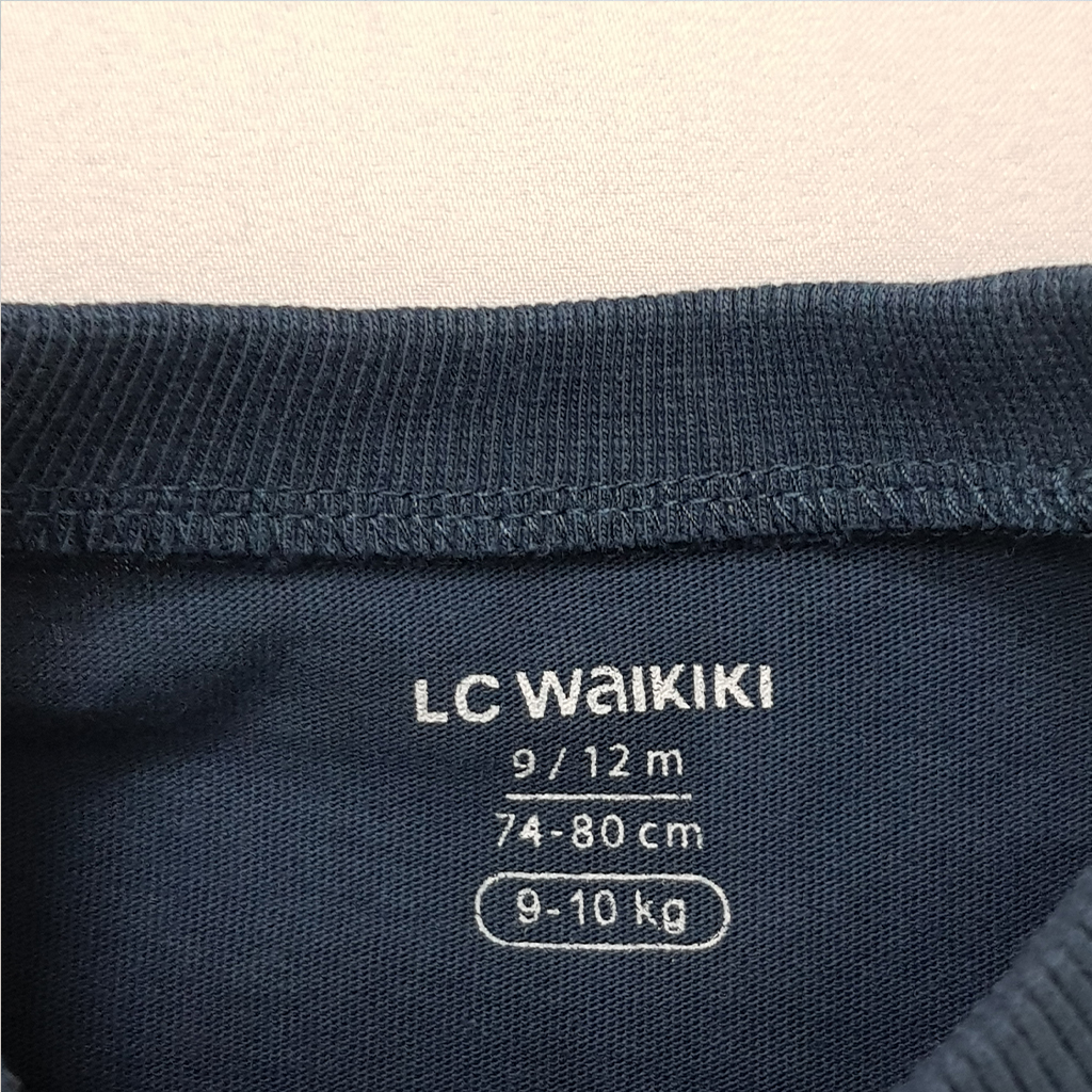 بلوز پسرانه 28755 سایز 9 ماه تا 8 سال کد 4 مارک LC WALKIKI
