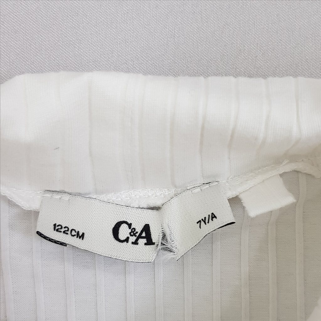 بلوز یقه اسکی دخترانه 28774 سایز 7 تا 14 سال مارک C&A   *
