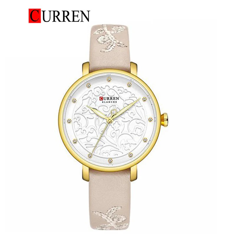 ساعت مچی زنانه برند CURREN 9046 کد 2184