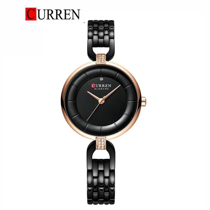 ساعت مچی زنانه برند CURREN 9052  کد 2186