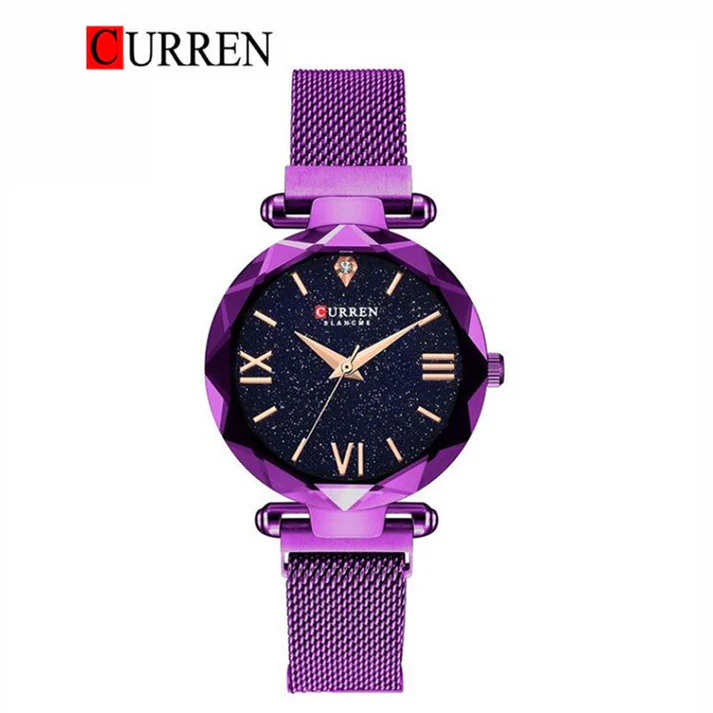 ساعت مچی زنانه برند  CURREN 9063  کد 2187