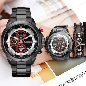 ساعت مچی اسپرت کرنوگراف مردانه برند 8323 CURREN  کد 2195