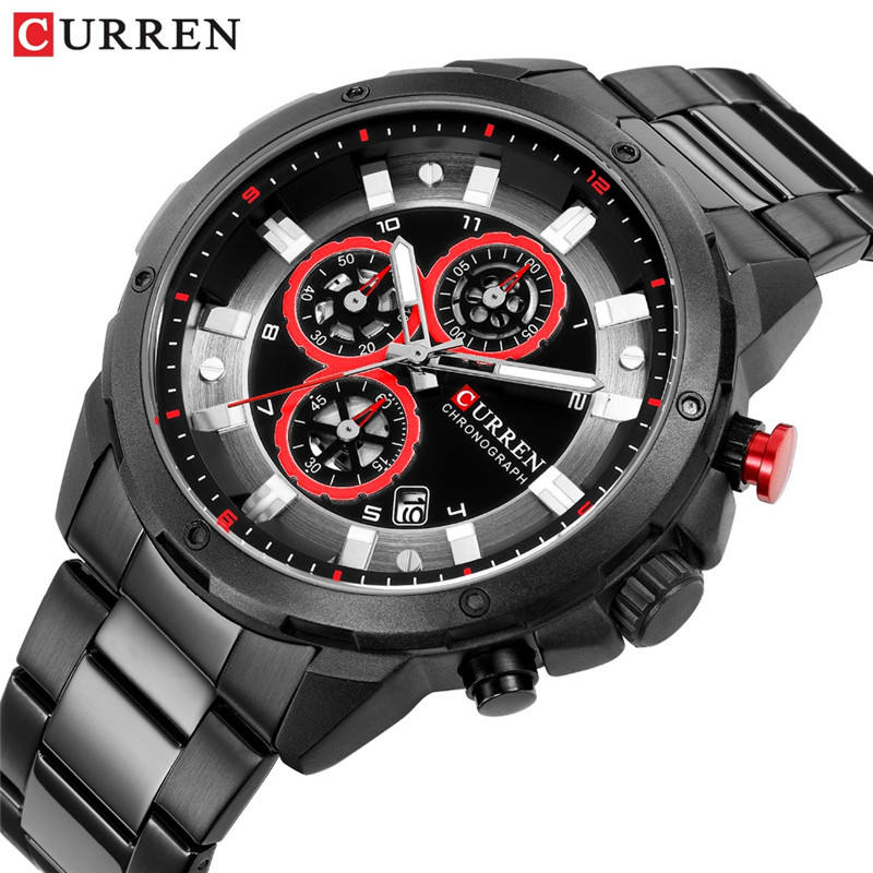 ساعت مچی اسپرت کرنوگراف مردانه برند 8323 CURREN  کد 2195