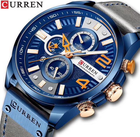 ساعت مچی مردانه برند CURREN 8393کد 2286