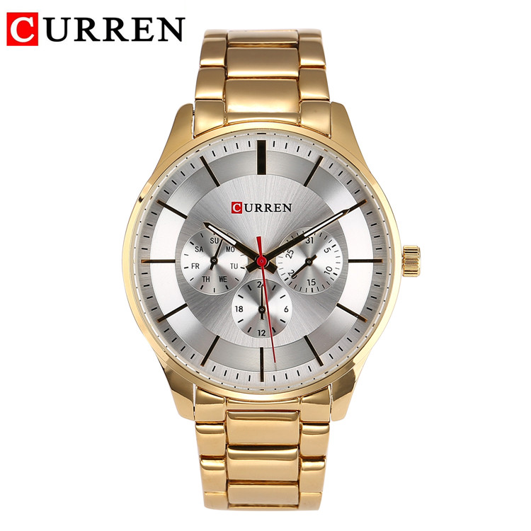 ساعت مچی مردانه برند CURREN 8282 کد 2458