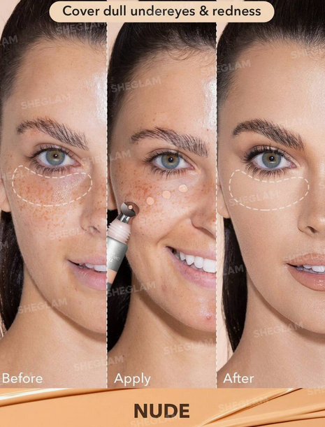 کانسیلر رولی خنک کننده شیگلم SHEGLAM Bright Eyes Cooling Concealer  کد 2350