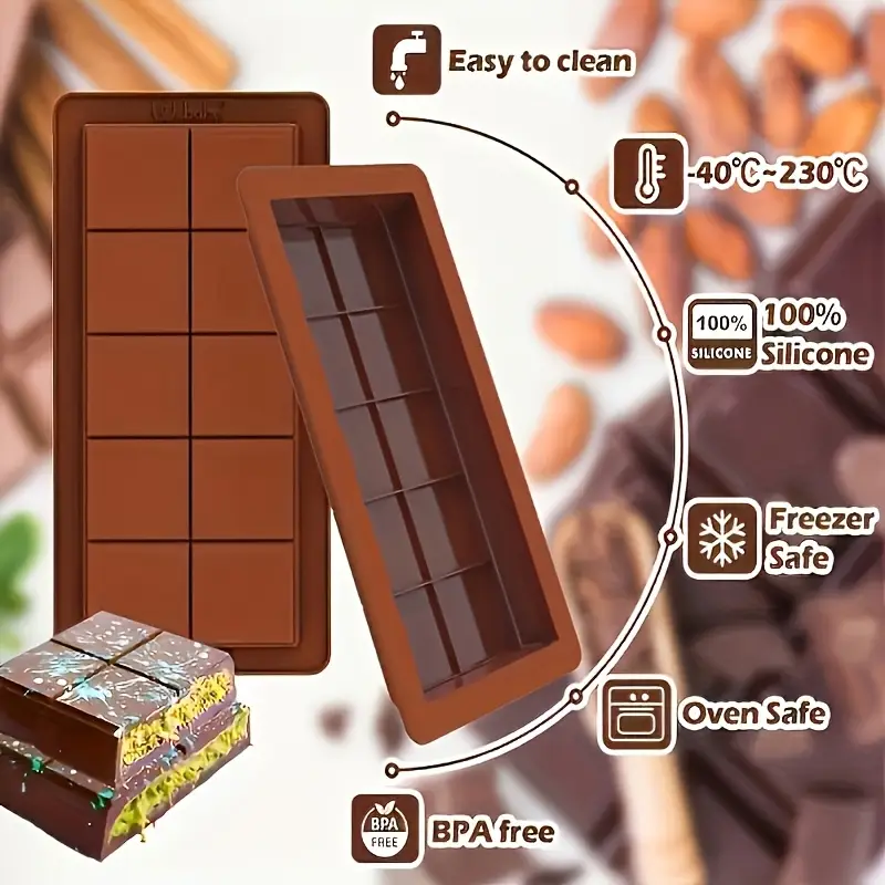 قالب سیلیکونی شکلات کد 3431 (86 6.94 80)